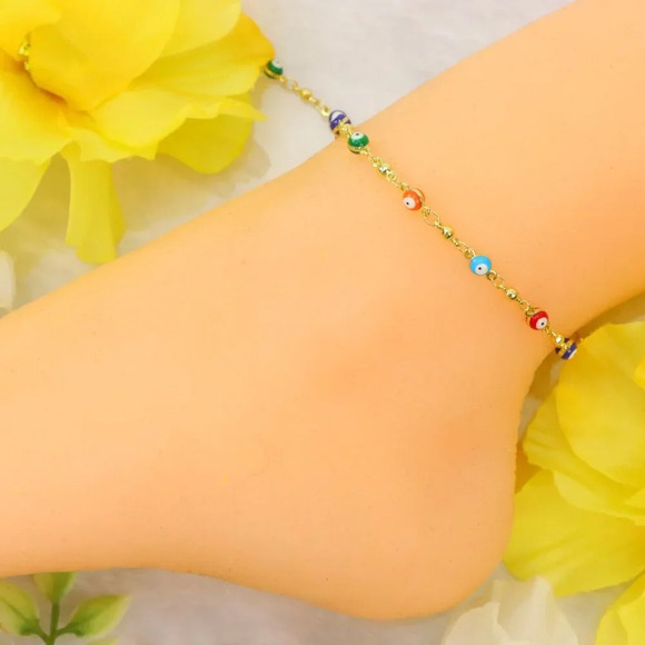 Minimalist Anklet, Sleek & Modern Design, Women’s Fashion, YC110094-A - Picture 7 of 10